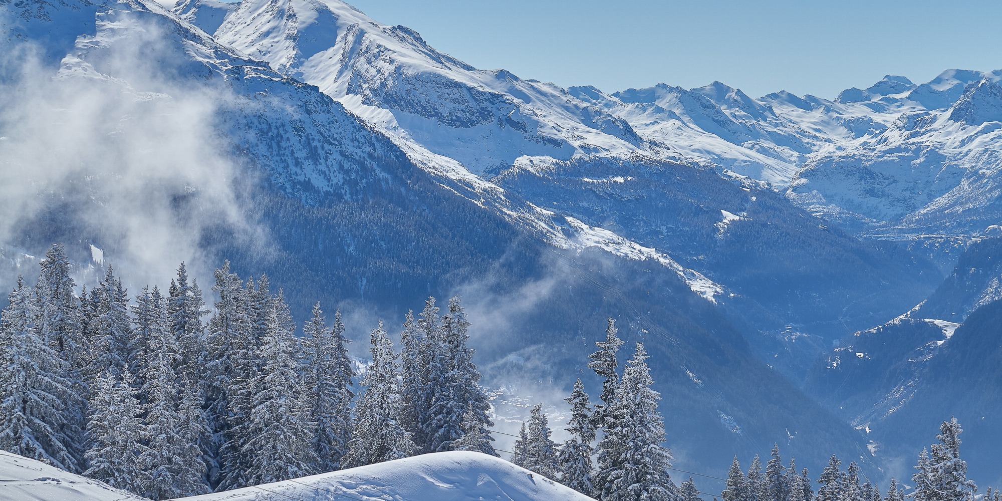 La Rosière mountainscape